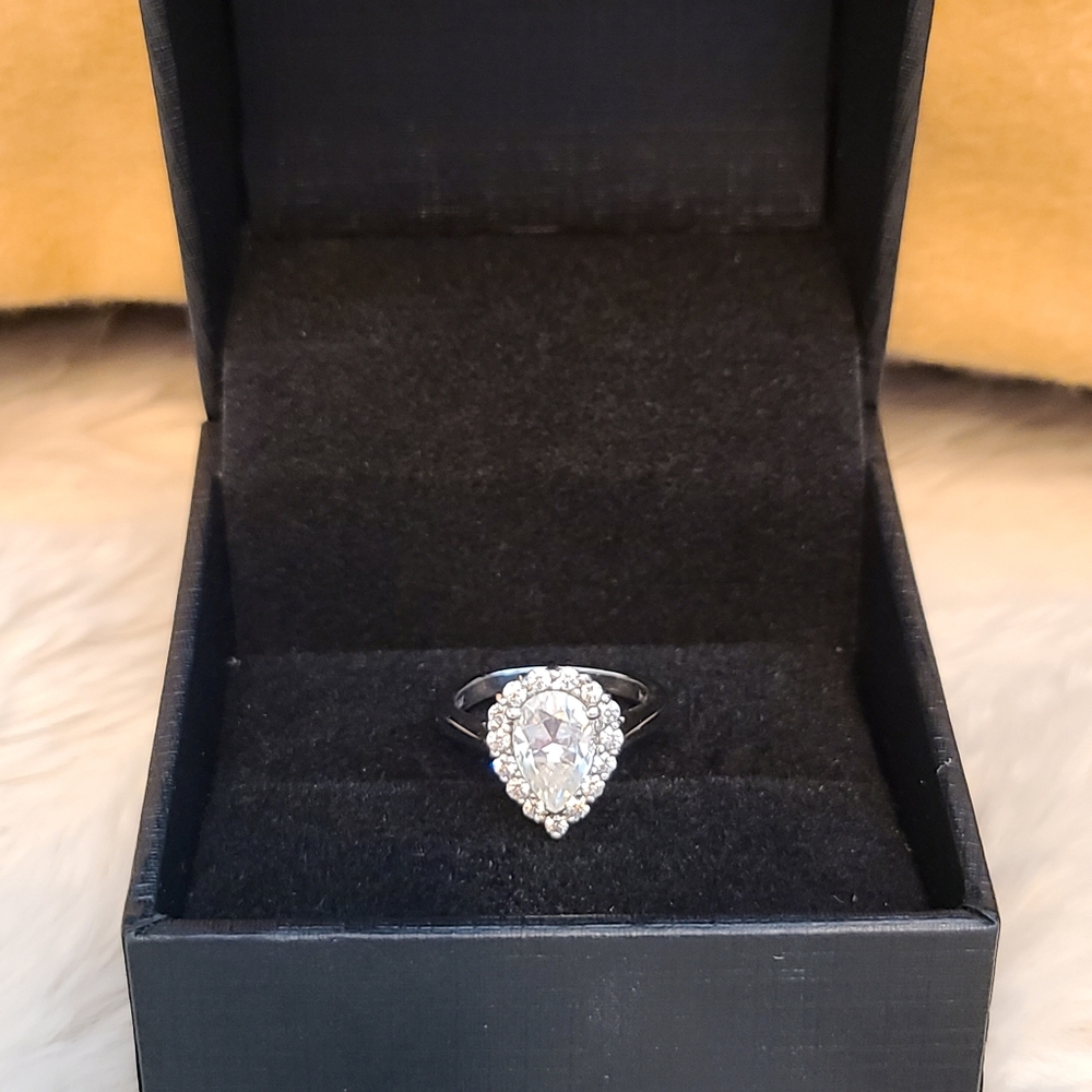 1-DAY SALE!☆ Helzberg Diamonds 1.2ct 14K White Gold Engagement Ring